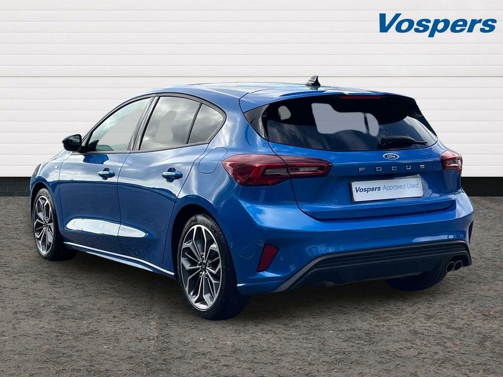 Ford Focus 1.0 Ecoboost Hybrid Mhev 155 St-line X WK74XDM Blue #5
