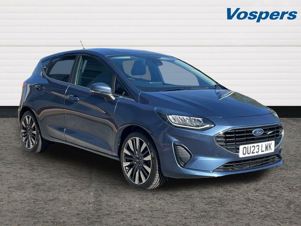 Ford Fiesta 1.0 Ecoboost Titanium X Blue