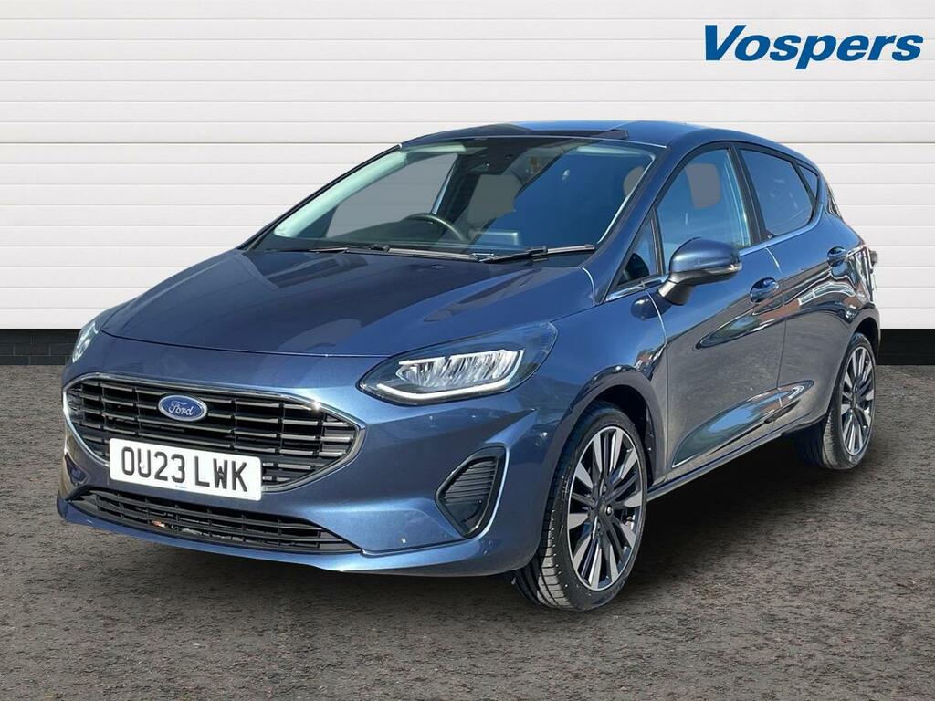 Ford Fiesta 1.0 Ecoboost Titanium X OU23LWK Blue #3