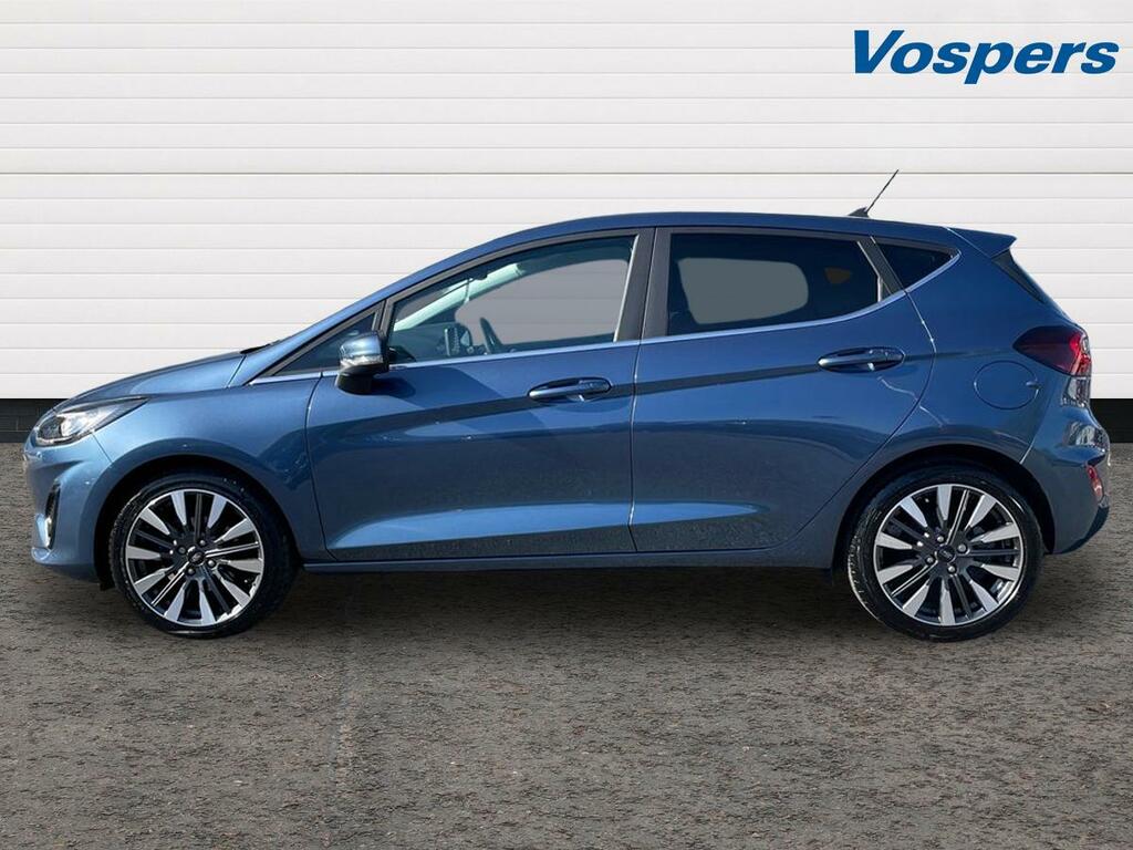 Ford Fiesta 1.0 Ecoboost Titanium X OU23LWK Blue #4