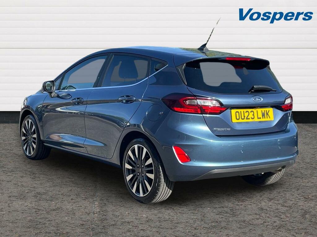 Ford Fiesta 1.0 Ecoboost Titanium X OU23LWK Blue #5