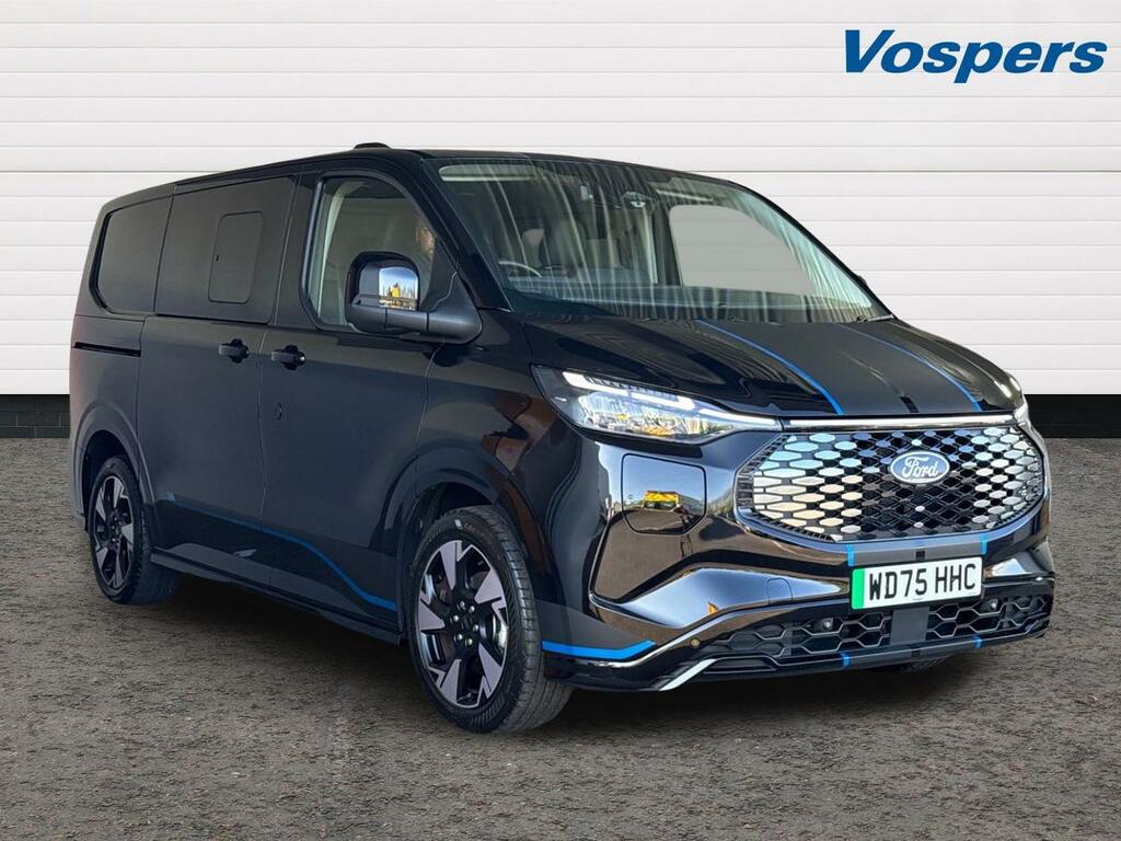 Ford Transit Custom 160Kw 65Kwh H1 Double Cab Van Sport Black