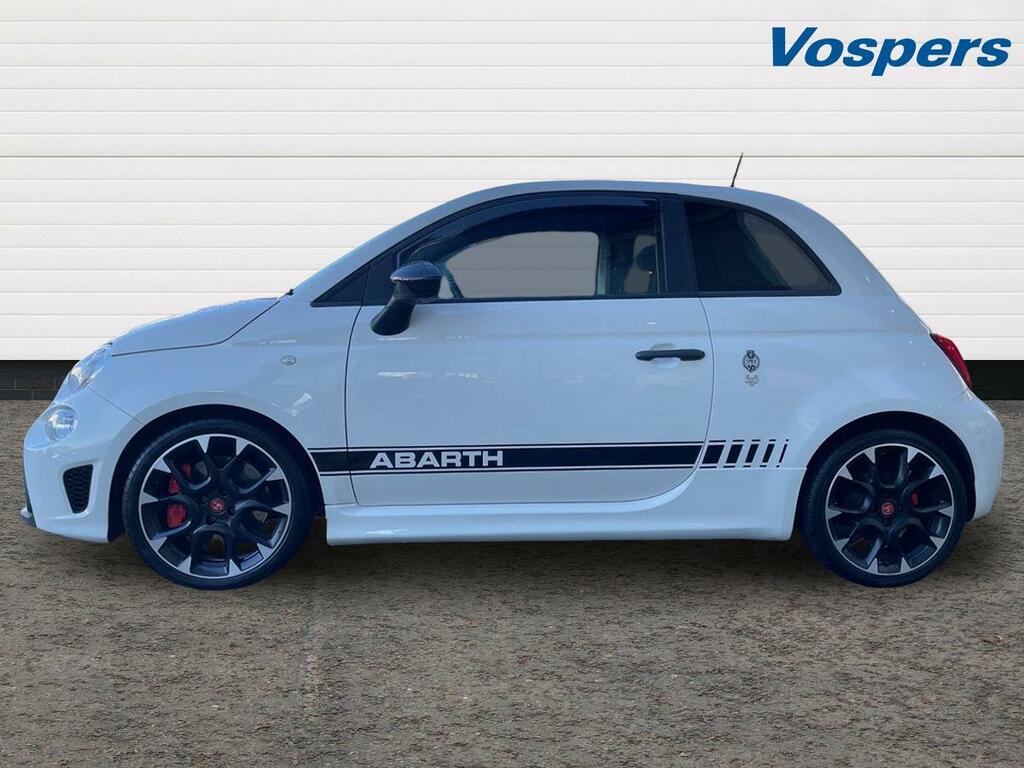Abarth 595 1.4 T-jet 180 Competizione 70Th Ann White #4