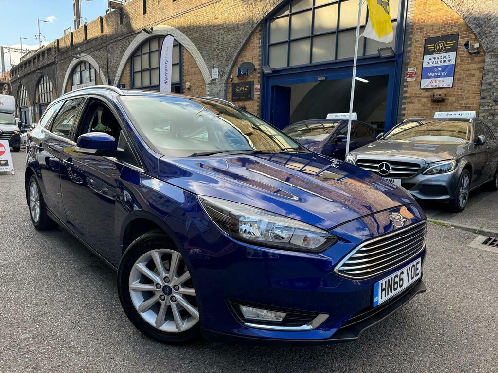 Ford Focus 1.0T Ecoboost Titanium Euro 6 S S HN66YOE Blue #2