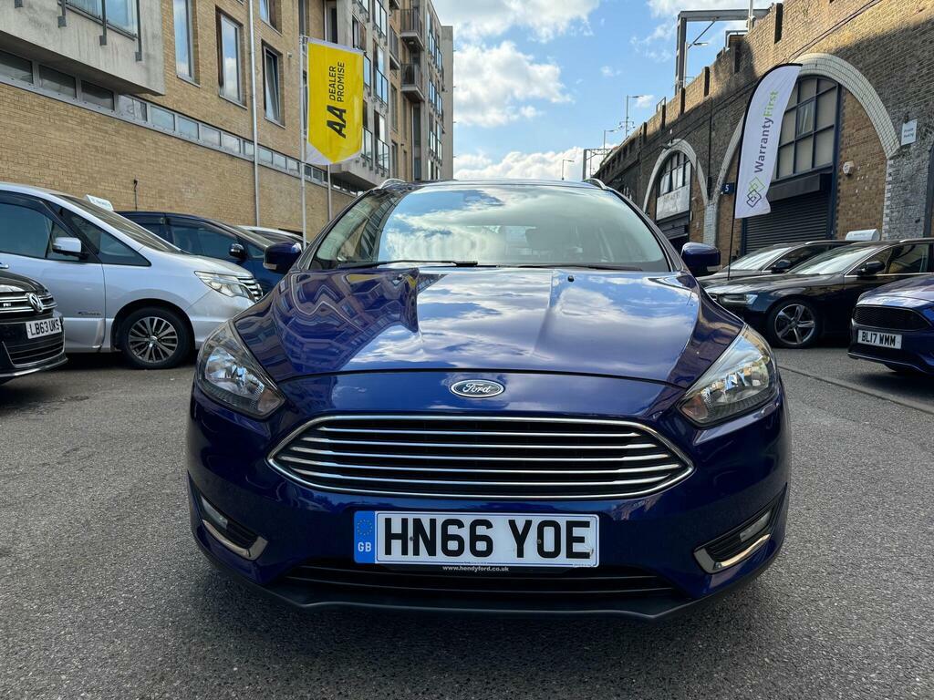 Ford Focus 1.0T Ecoboost Titanium Euro 6 S S HN66YOE Blue #3