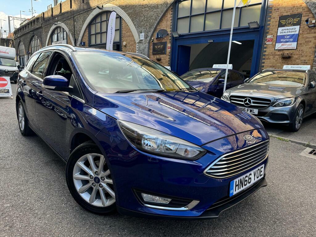 Ford Focus 1.0T Ecoboost Titanium Euro 6 S S HN66YOE Blue #5