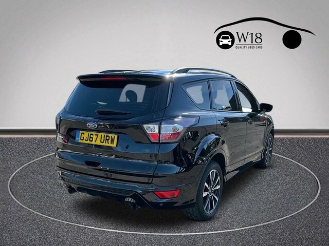 Ford Kuga Tdci Ecoblue St-line Suv GJ67URW Black #3