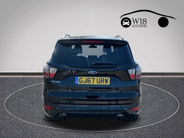 Ford Kuga Tdci Ecoblue St-line Suv GJ67URW Black #4