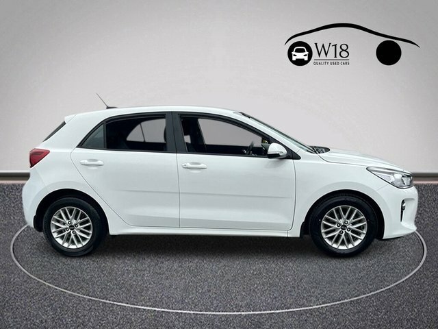 Kia RIO 2 Hatchback SF19DKH White #3