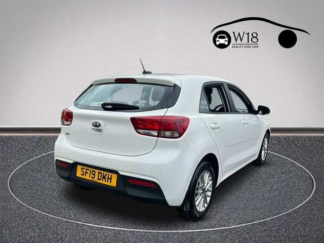 Kia RIO 2 Hatchback SF19DKH White #2