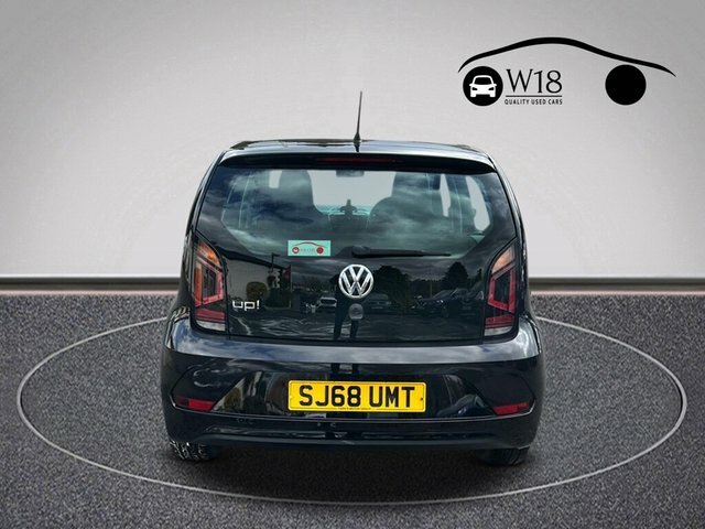Volkswagen Up Move Up Hatchback SJ68UMT Black #4