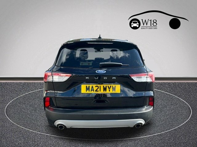 Ford Kuga Ecoblue Titanium Edition Suv MA21WYW Black #4