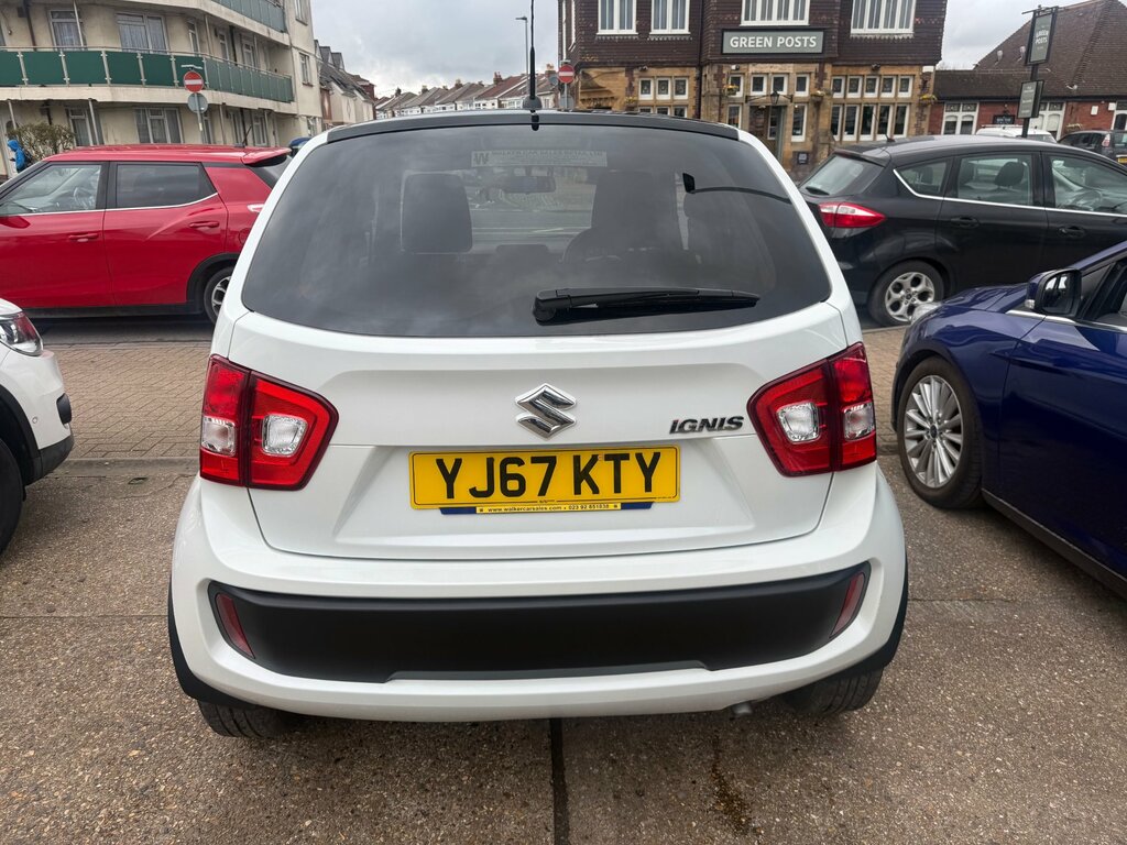 Suzuki Ignis 1.2 Dualjet Sz3 Hatchback Euro 6 YJ67KTY White #4