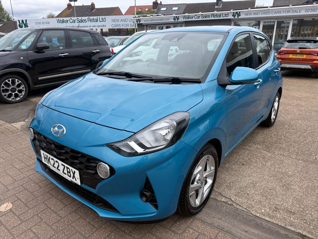 Hyundai I10 1.2 Se Connect Hatchback Euro 6 S Blue