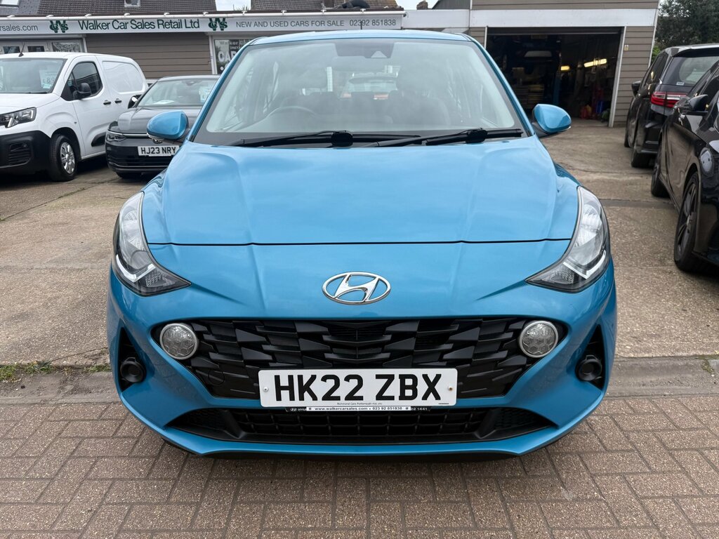 Hyundai I10 1.2 Se Connect Hatchback Euro 6 S HK22ZBX Blue #2