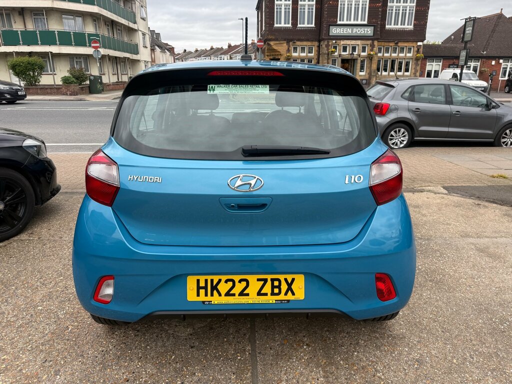 Hyundai I10 1.2 Se Connect Hatchback Euro 6 S HK22ZBX Blue #6