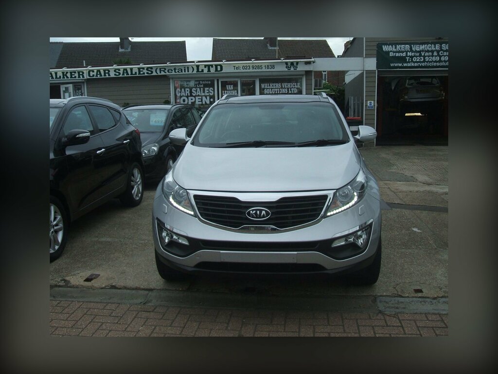 Kia Sportage 2.0 Crdi Kx-3 Silver #2