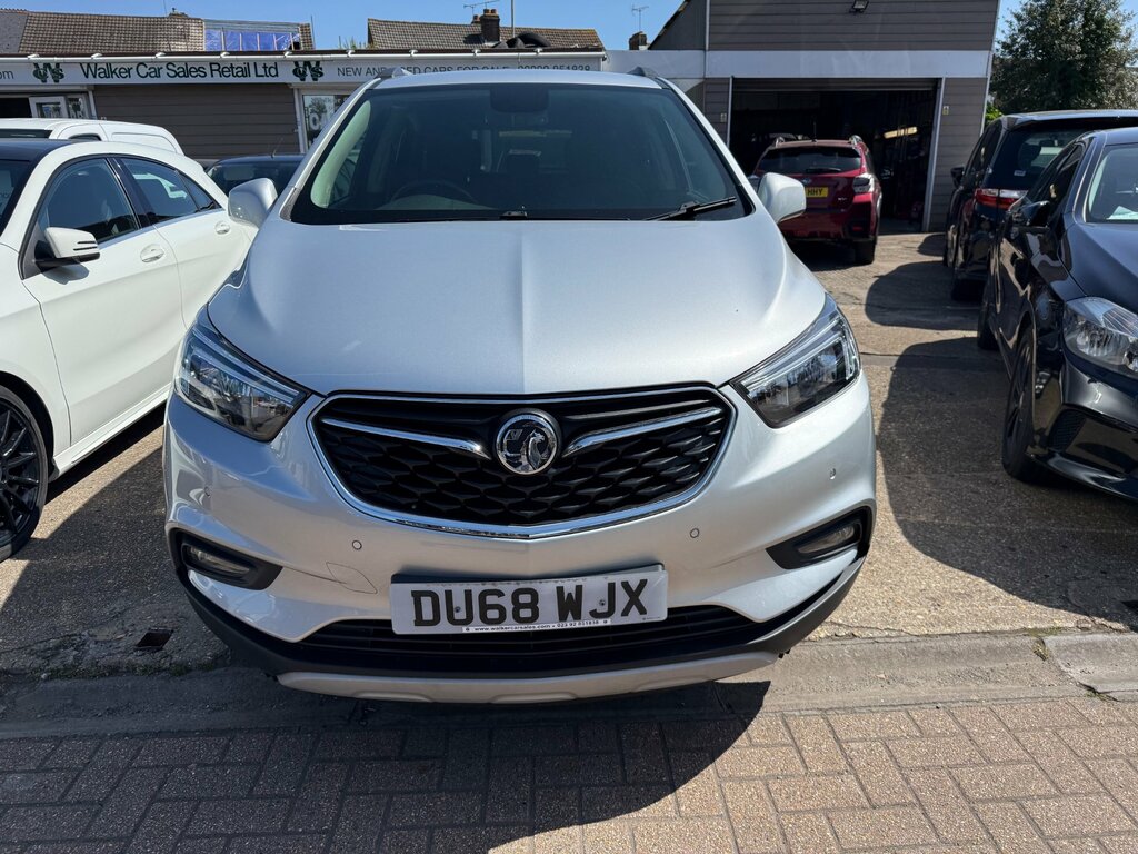Vauxhall Mokka X 1.4I Turbo Elite Nav Suv Euro 6 1 DU68WJX Silver #2