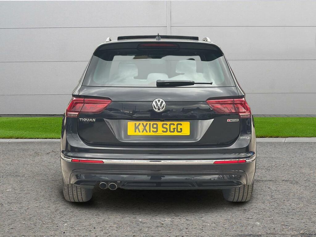 Volkswagen Tiguan 2.0 Tdi R-line Tech Dsg 4Motion Euro 6 Ss KX19SGG Black #6