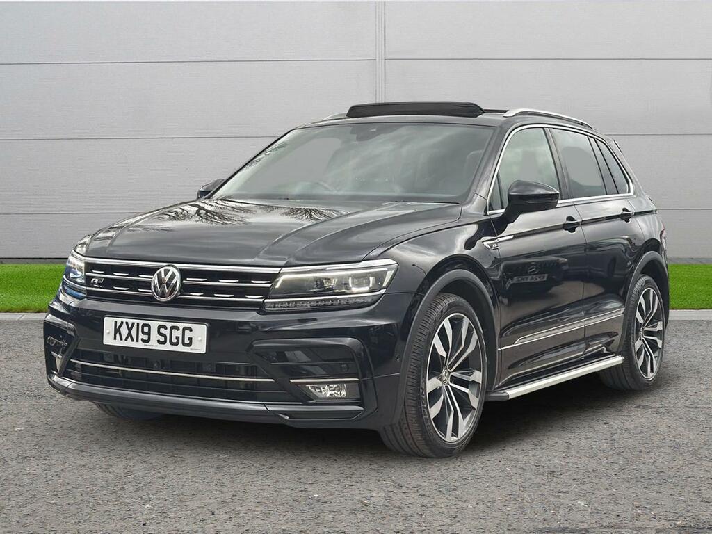 Volkswagen Tiguan 2.0 Tdi R-line Tech Dsg 4Motion Euro 6 Ss KX19SGG Black #3