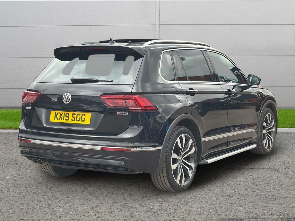Volkswagen Tiguan 2.0 Tdi R-line Tech Dsg 4Motion Euro 6 Ss KX19SGG Black #5