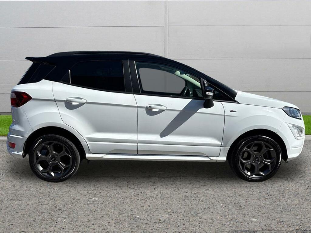 Ford Ecosport 1.0T Ecoboost St-line Euro 6 Ss YV68BWP White #4