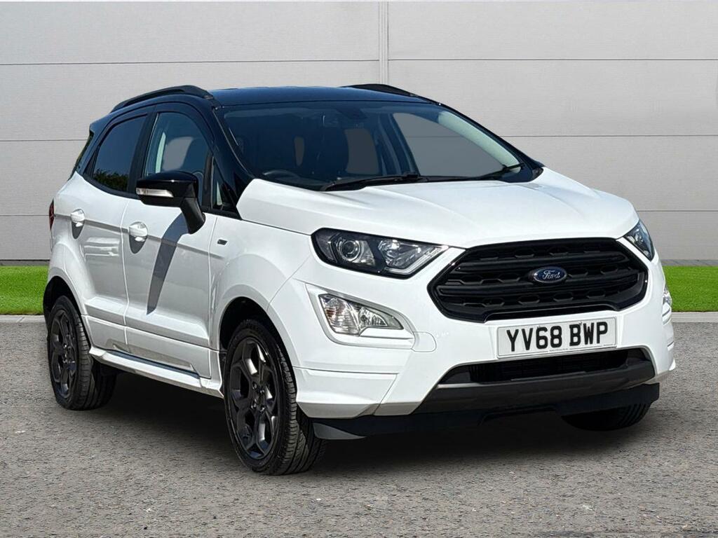 Ford Ecosport 1.0T Ecoboost St-line Euro 6 Ss White