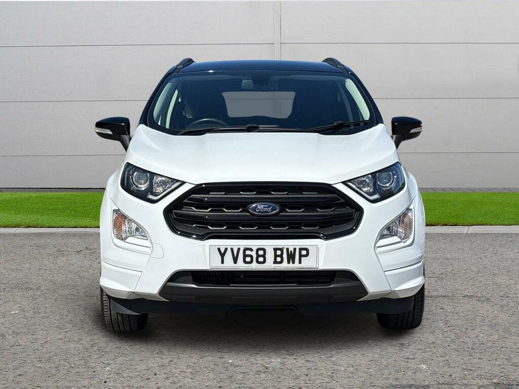 Ford Ecosport 1.0T Ecoboost St-line Euro 6 Ss YV68BWP White #2