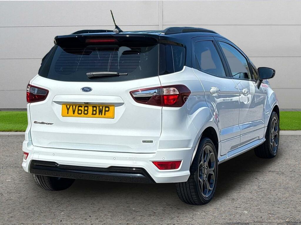 Ford Ecosport 1.0T Ecoboost St-line Euro 6 Ss YV68BWP White #5