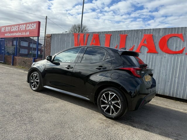 Toyota Yaris Hatchback FP23GUG Black #4