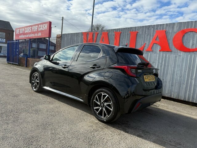 Toyota Yaris Hatchback FP23GUG Black #5