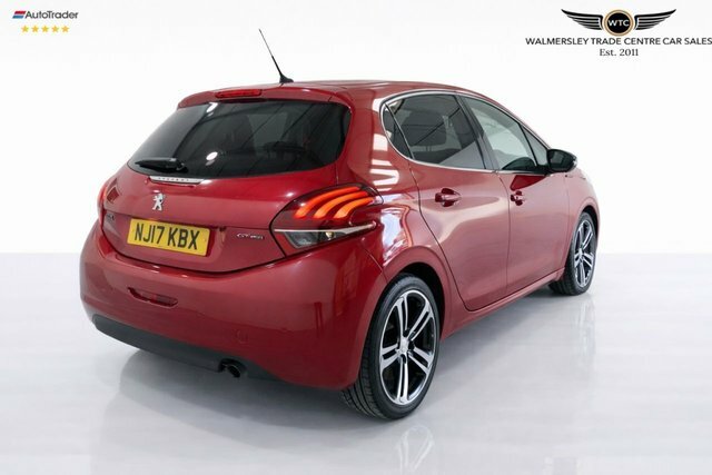 Peugeot 208 Bluehdi Gt Line Hatchback NJ17KBX Red #6