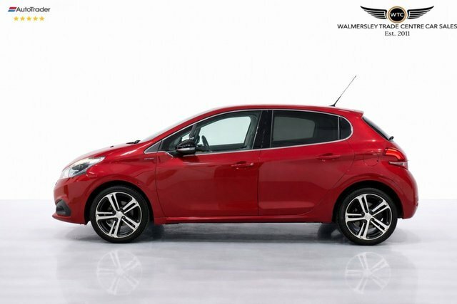Peugeot 208 Bluehdi Gt Line Hatchback NJ17KBX Red #3