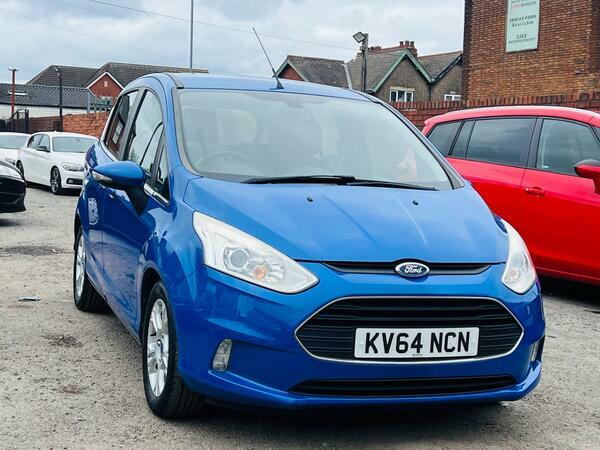 Ford B-Max 1.6 Zetec Powershift Euro 5 KV64NCN Blue #2