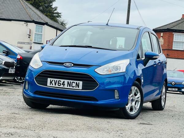 Ford B-Max 1.6 Zetec Powershift Euro 5 KV64NCN Blue #4