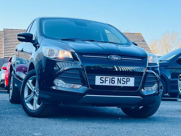 Ford Kuga 2.0 Tdci Ecoblue Zetec Powershift Awd Euro 6 Ss SF16NSP Black #4