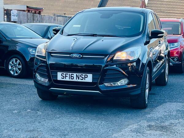 Ford Kuga 2.0 Tdci Ecoblue Zetec Powershift Awd Euro 6 Ss SF16NSP Black #3