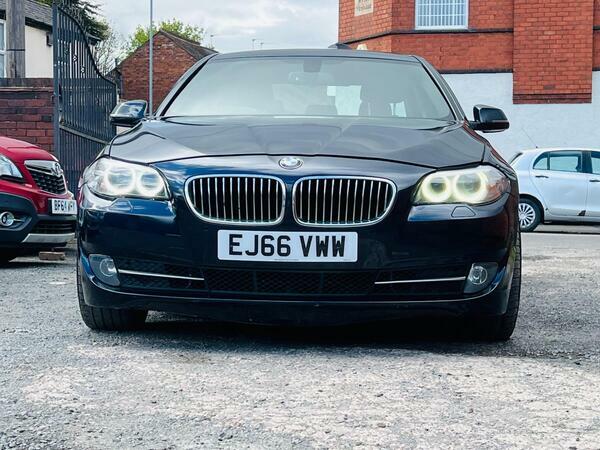 BMW 5 Series 2.0 520D M Sport Euro 6 Ss EJ66VWW Black #5