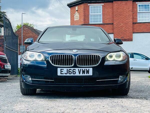 BMW 5 Series 2.0 520D M Sport Euro 6 Ss EJ66VWW Black #6