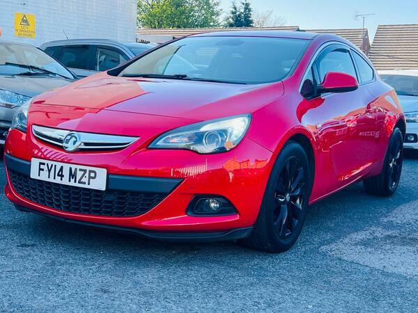 Vauxhall Astra GTC 1.4T Sri Euro 5 Red