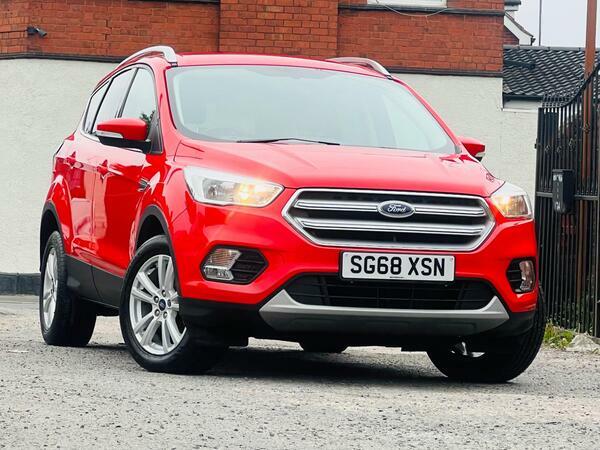 Ford Kuga 1.5T Ecoboost Zetec Euro 6 Ss SG68XSN Red #5