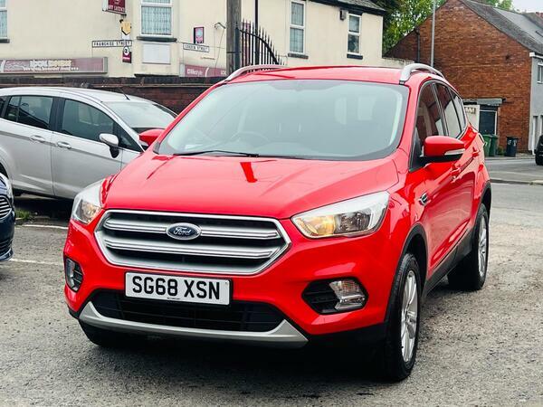 Ford Kuga 1.5T Ecoboost Zetec Euro 6 Ss SG68XSN Red #3