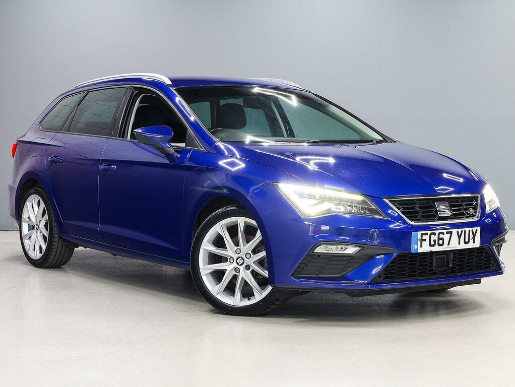 Seat Leon Ecotsi Fr Technology St FG67YUY Blue #3