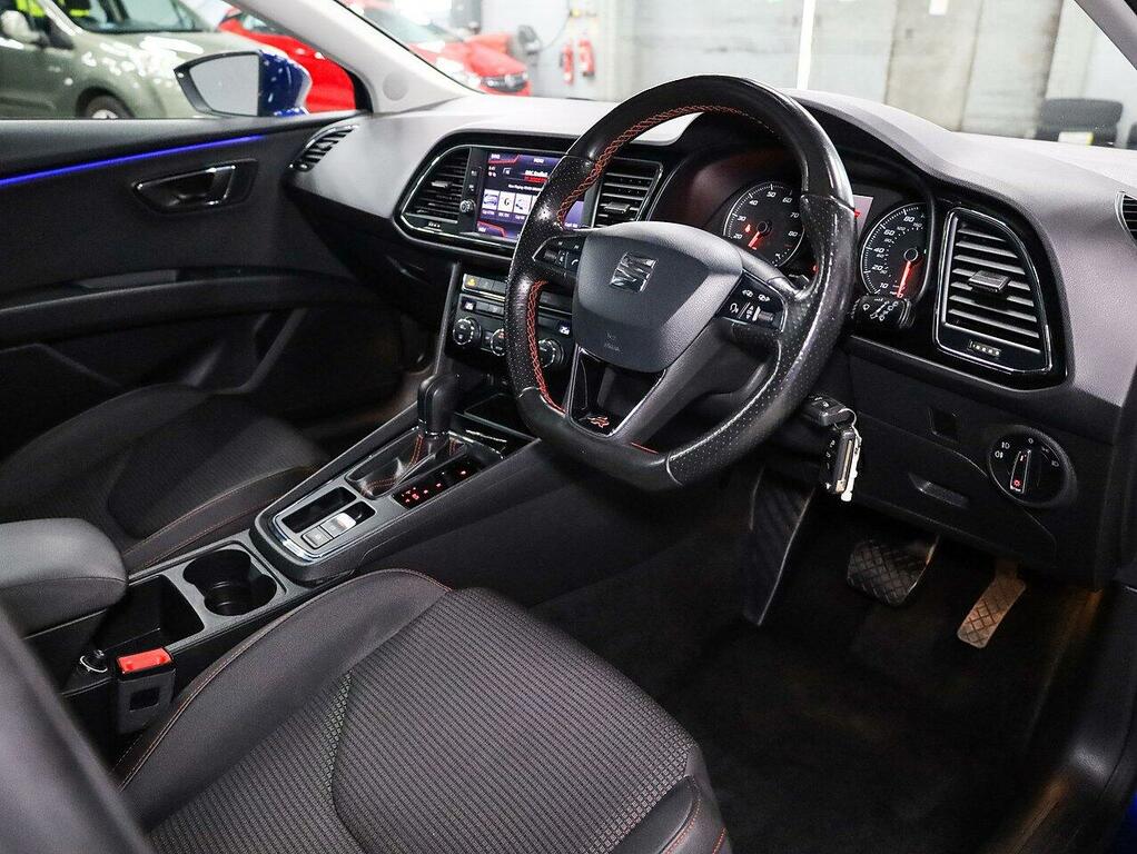 Seat Leon Ecotsi Fr Technology St FG67YUY Blue #4
