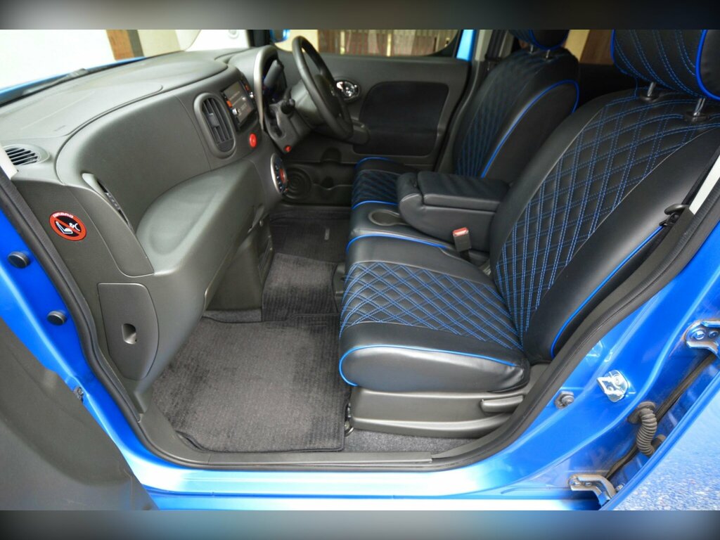 Nissan Cube 1.5X Well Cab Front Lift Seat-ulez White #21