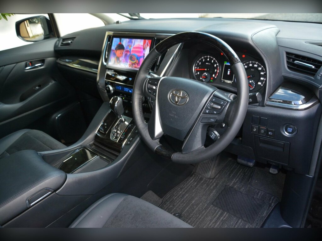 Toyota Vellfire Hybrid Black #2