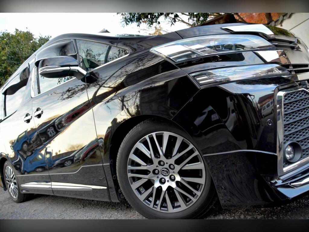 Toyota Vellfire Hybrid Black #6