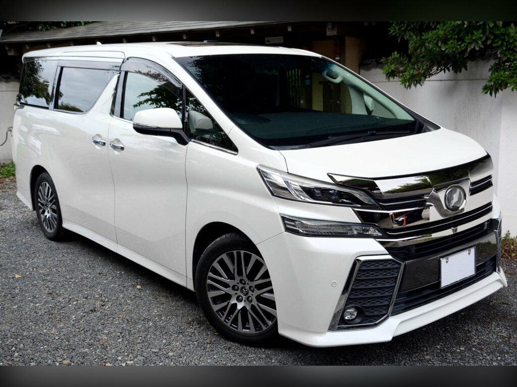 Toyota Vellfire 3.5 V6 Engine White #1