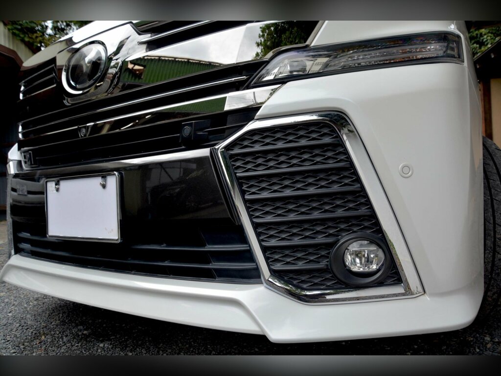 Toyota Vellfire 3.5 V6 Engine White #20