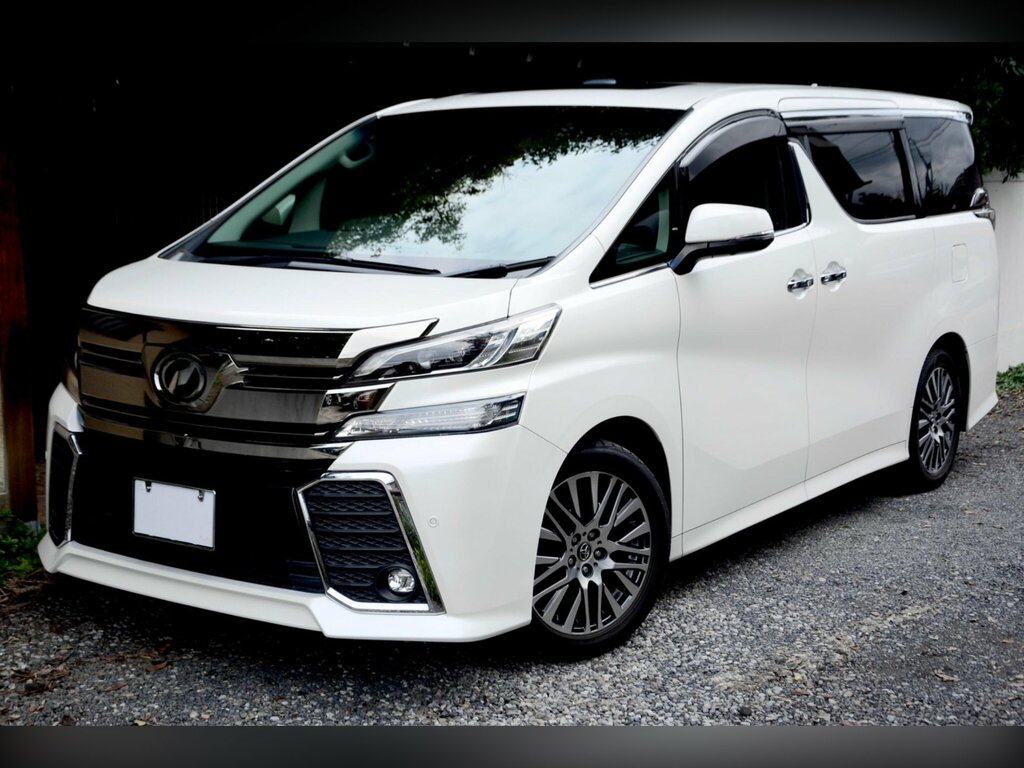 Toyota Vellfire 3.5 V6 Engine White #10